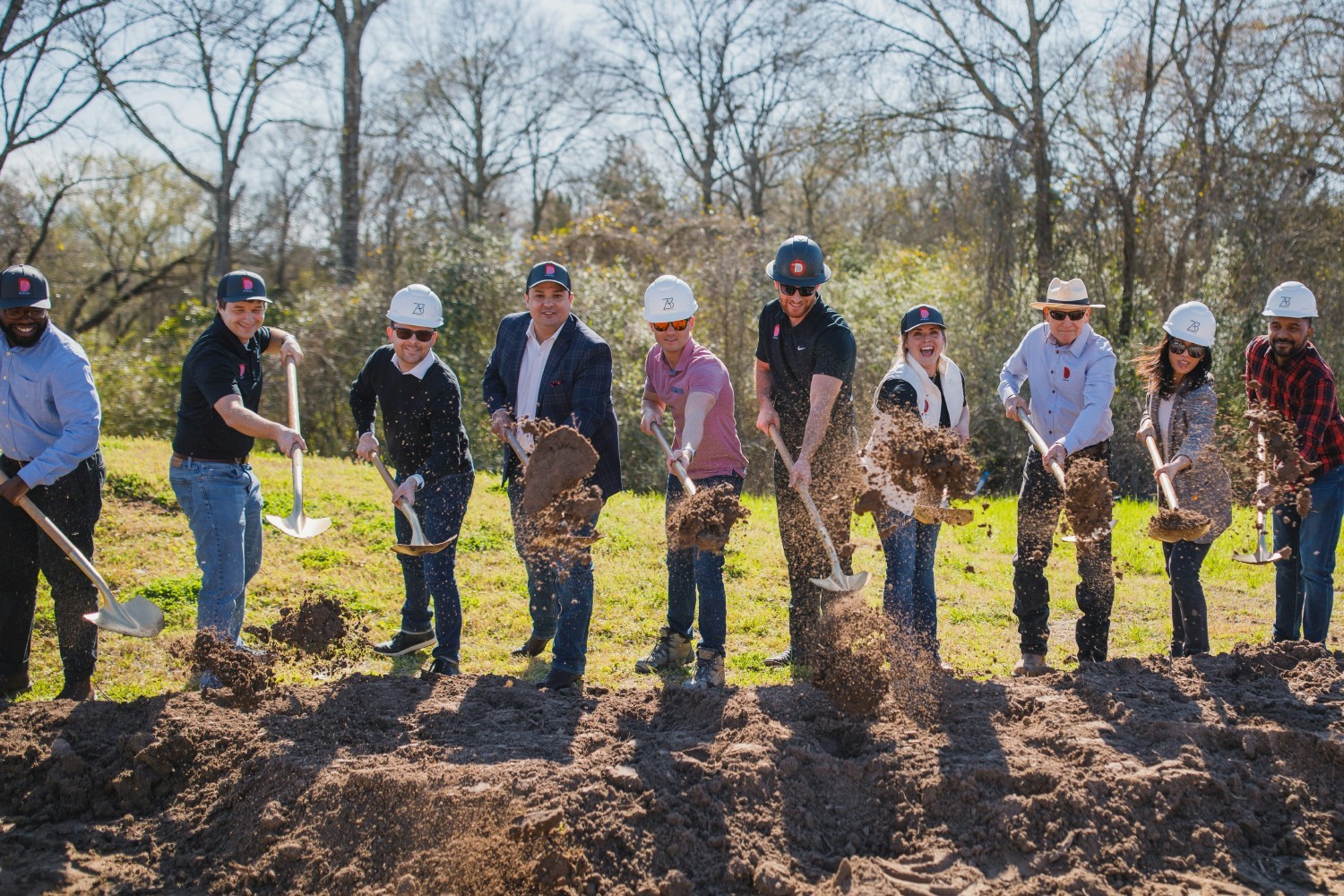 The DUDLEY team broke ground on their new headquarters in 2022.