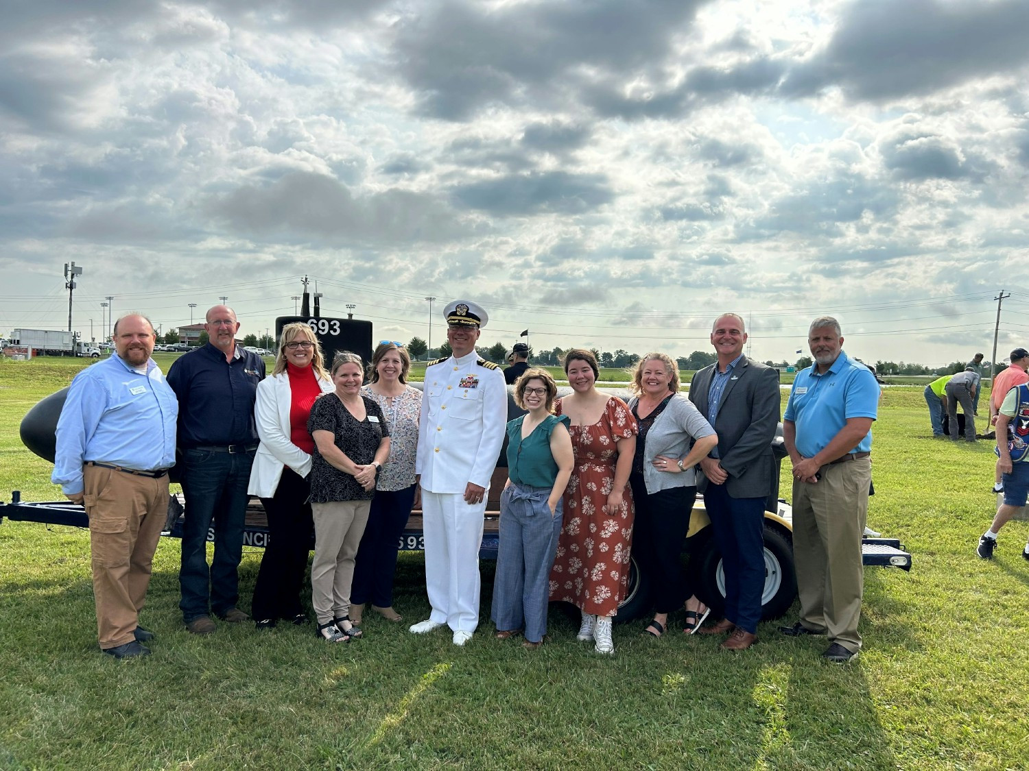 USS Cincinnati Submarine Memorial Groundbreaking