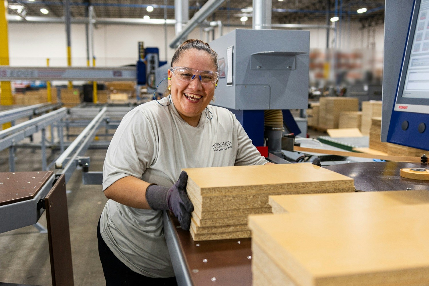 We are proud of our workforce and proud that many of our employees in WBS Manufacturing are women