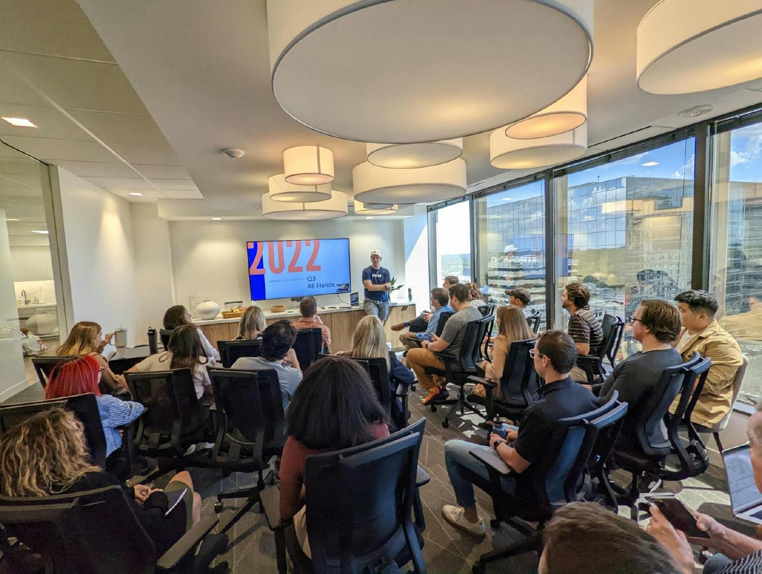 Flying all remote employees into Dallas, Dottid hosted its first company-wide, in-person team event and business update.