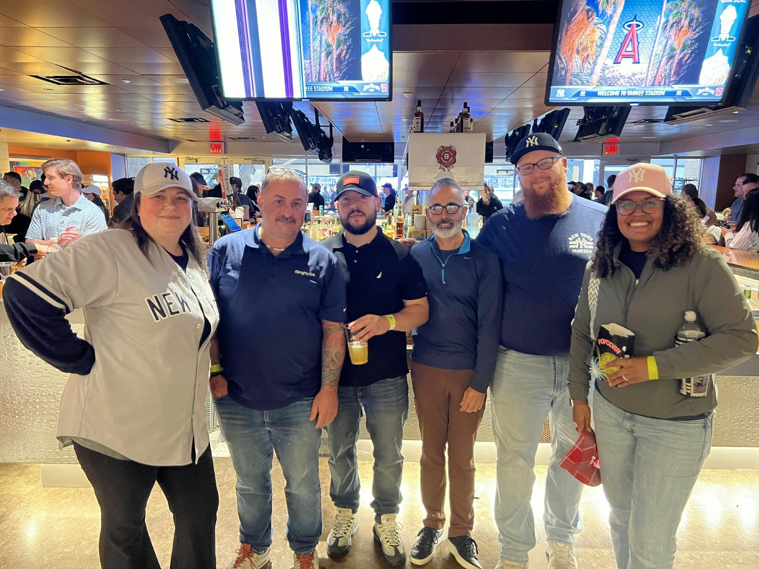 BCE Quarterly Team Outing at Yankee Stadium.