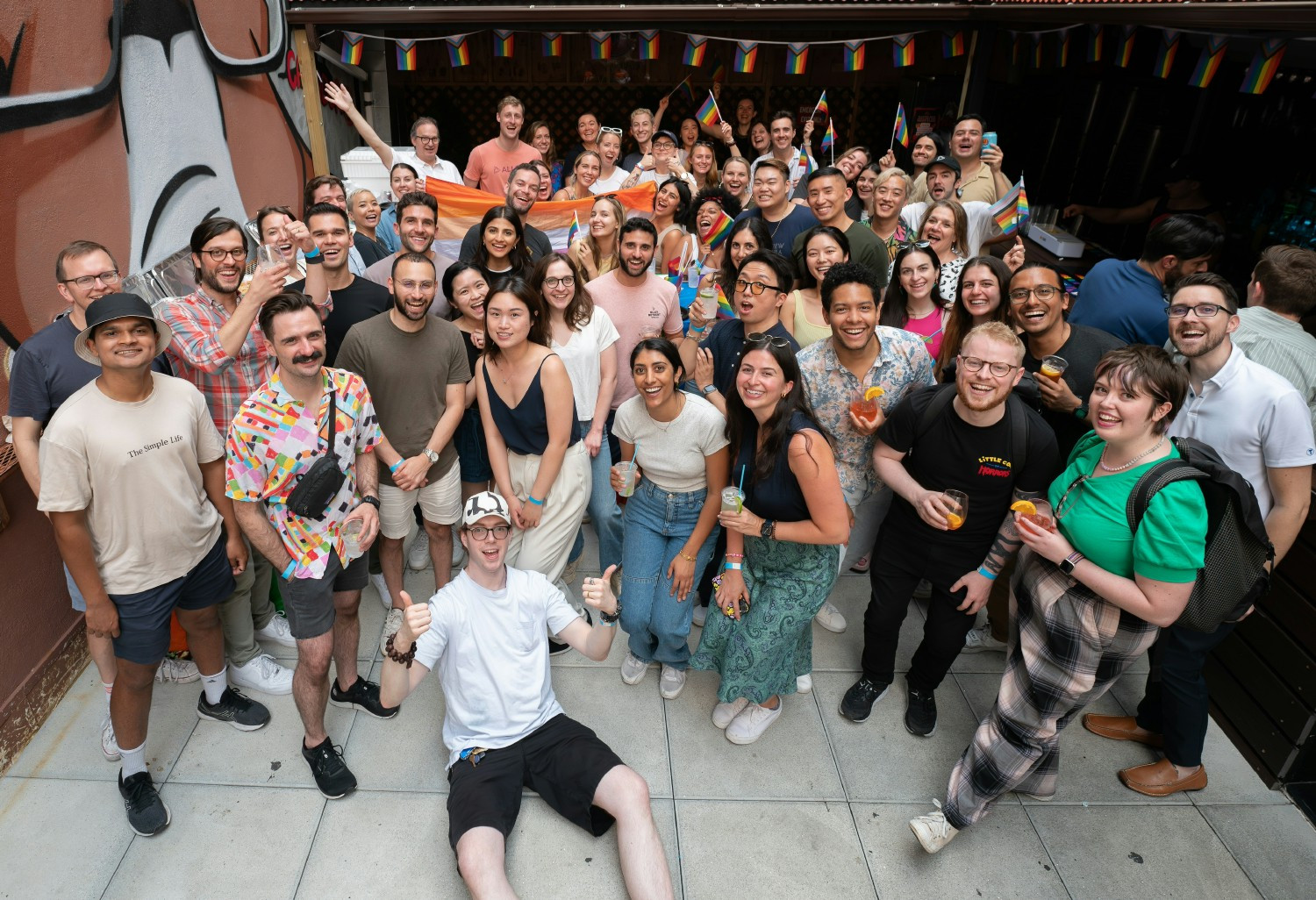 Alloy's annual Pride Month happy hour led by our Out & About ERG.