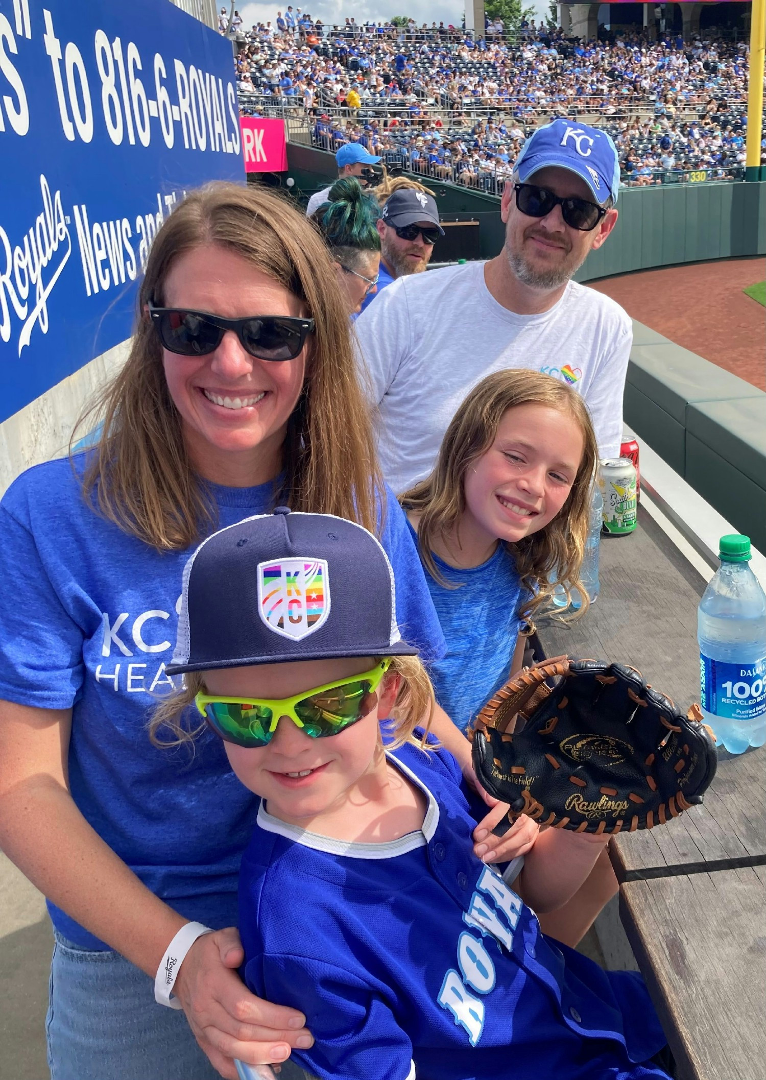 KC CARE visits Kansas City Royals on Pride Night