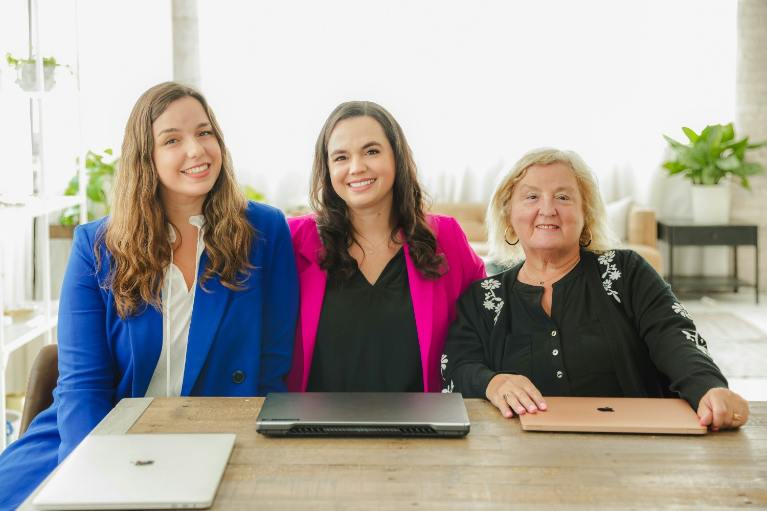 Beatriz Cirera, Terra's founder, with her daughters, CEO Marina Ilari and Business Development Manager Melisa Ilari