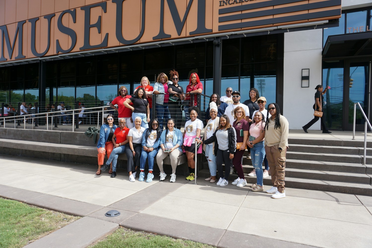 For our staff retreat, we went to the Legacy Museum, which gives a history of America’s history of racial injustice. 
