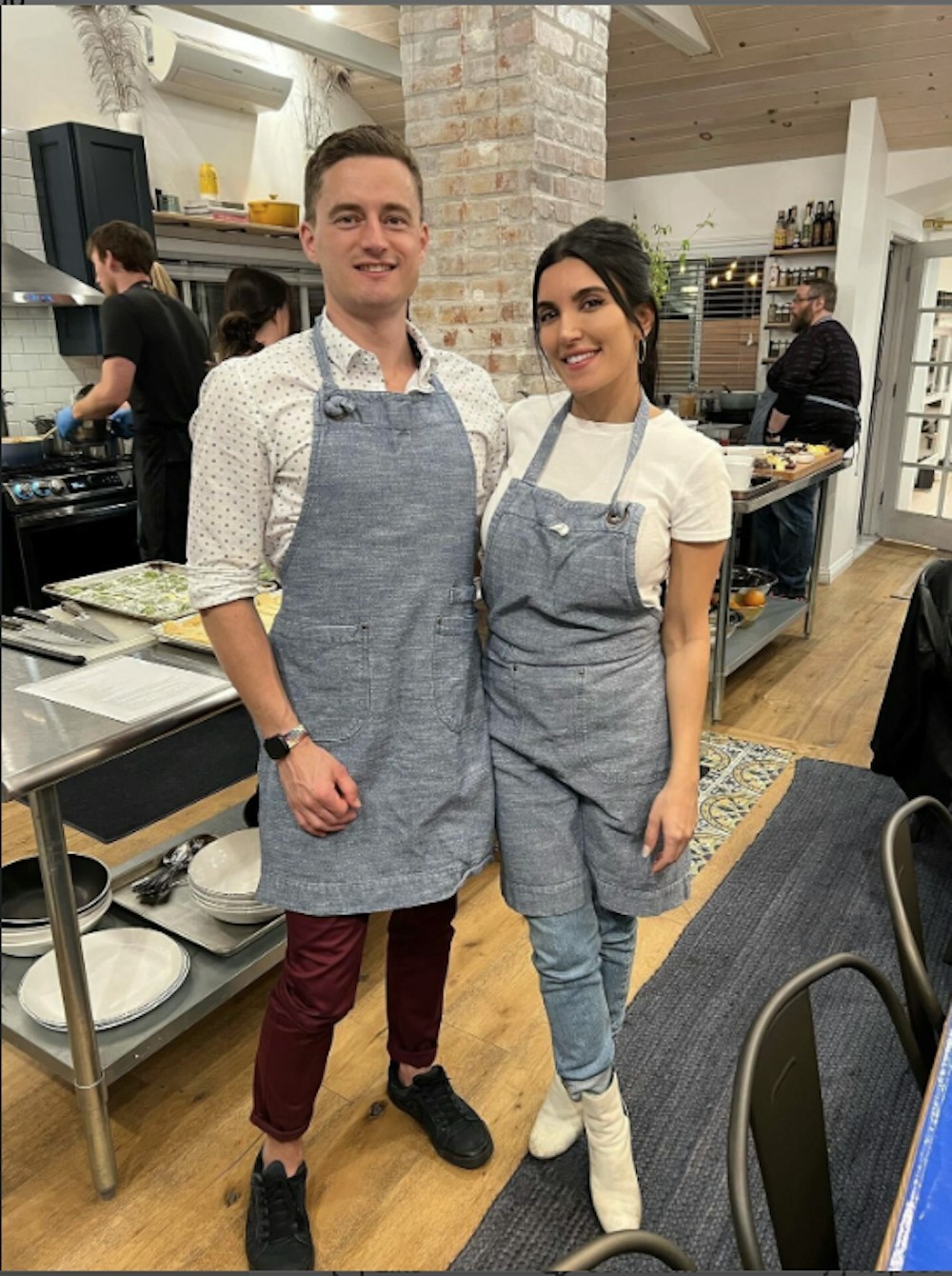 Okendo hosted a handmade pasta cooking class at La Cuisine in LA with two partners and a few notable Shopify brands