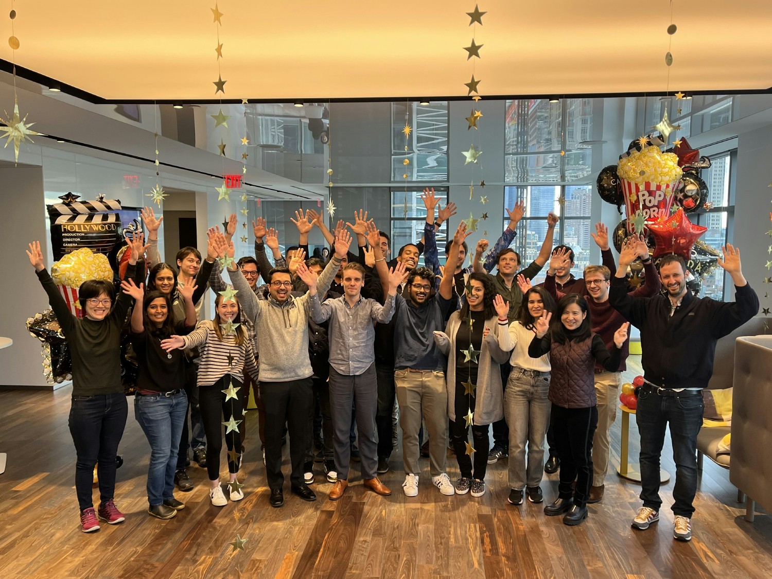 Our AI & Data Science Teams celebrating! 