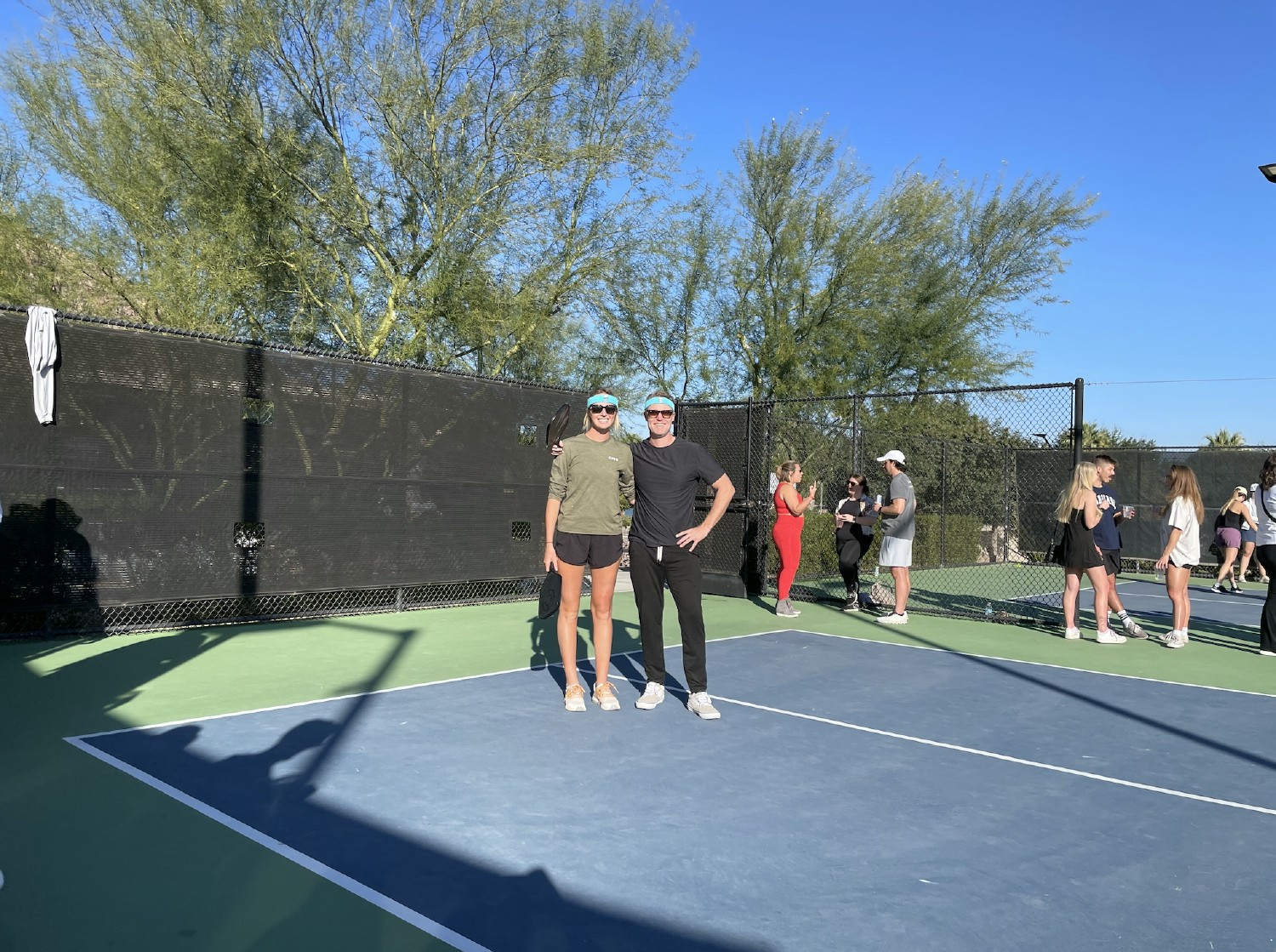 Team Oath Plays Tennis