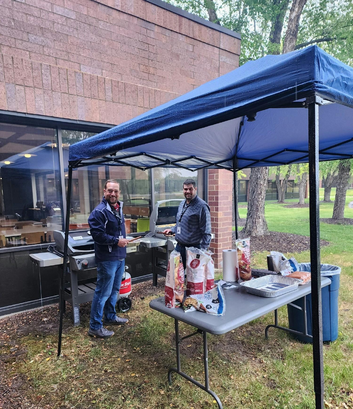 Company cookout at our Wisconsin site