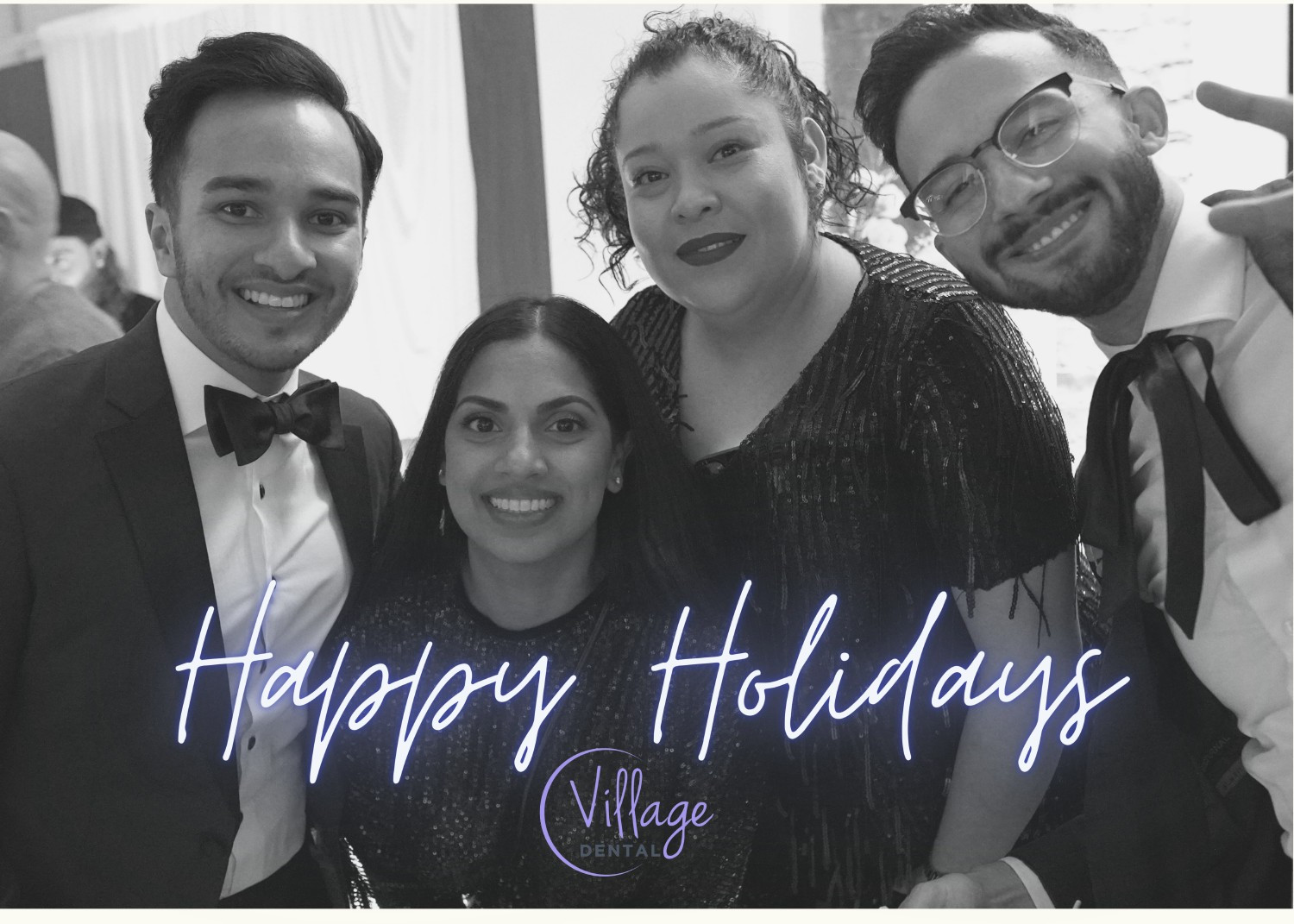 Village Dental Team's festive fun! 🎄✨ Cheers to a season of smiles and unforgettable memories. #HolidayCheer