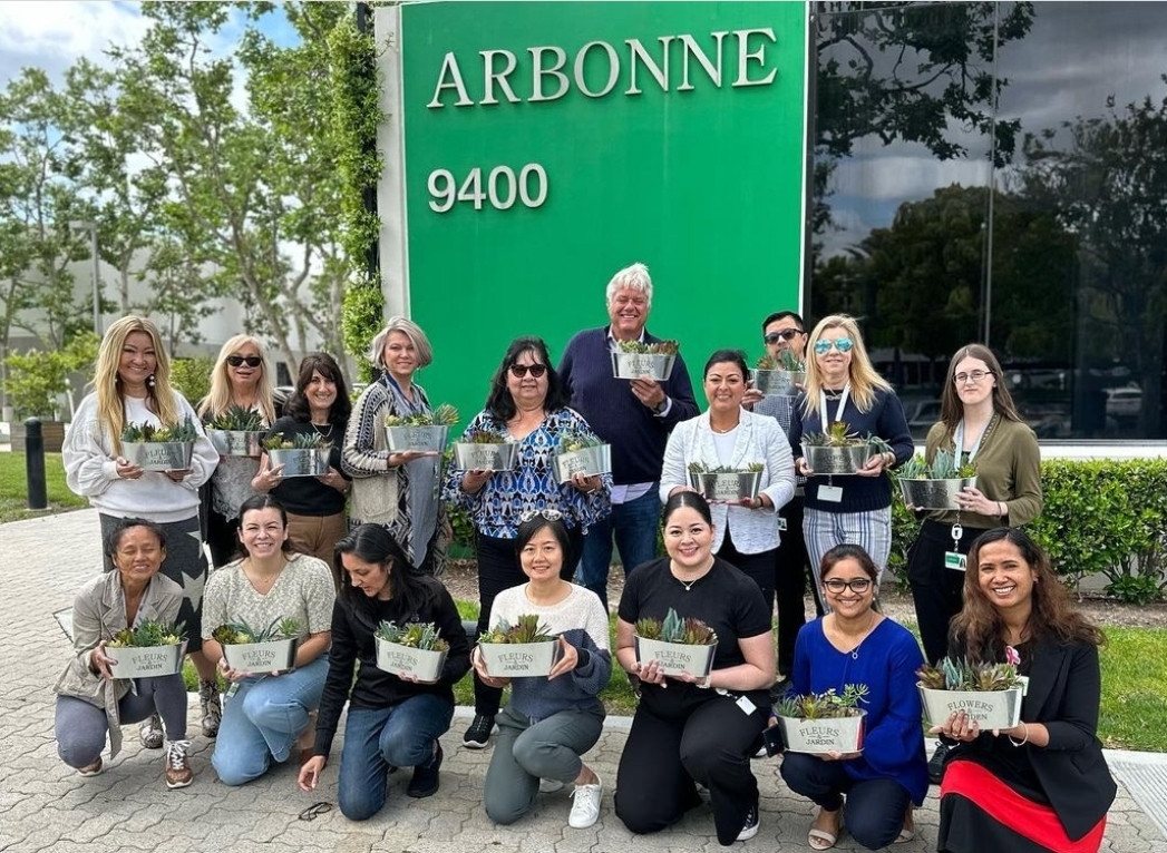 We reconnect people to nature and employees learned about container gardening and growing their own produce.