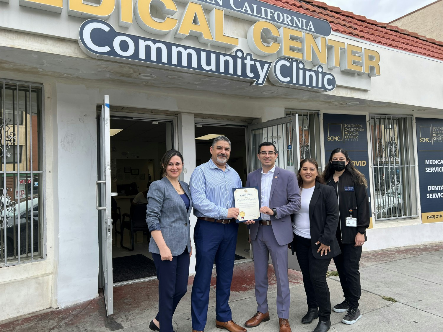 Long Beach Clinic Grand Opening - Dr. Ara and clinic staff  