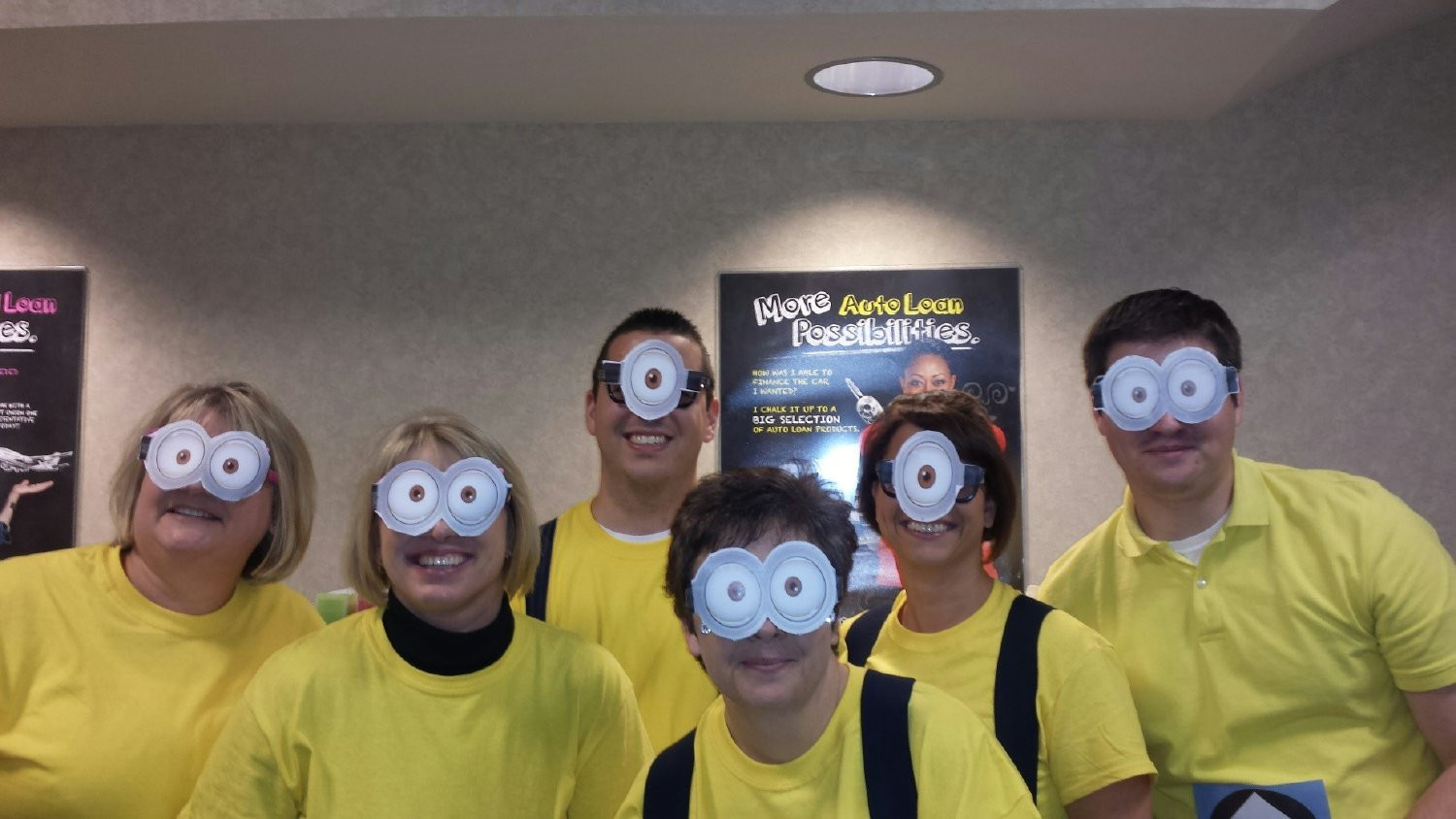 Halloween celebration - The Minions from Despicable Me
