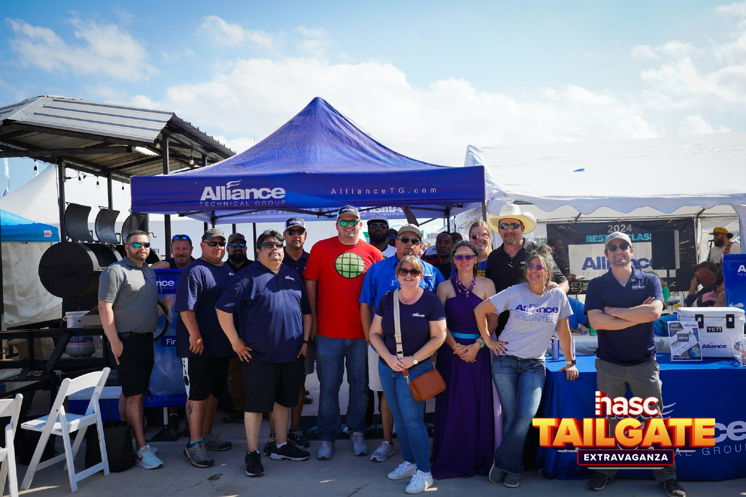 Alliance employees attending the Health & Safety Council Tailgate focused on safety in the workplace.