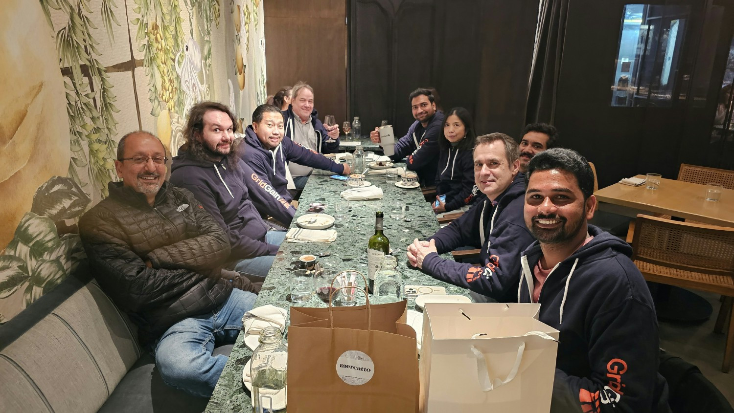 GridGain team building in Toronto.