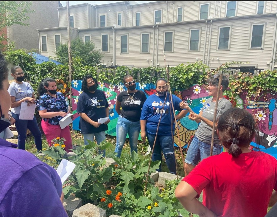 At our own garden! Our teacher's commitment to our learner's nutrition and ensure food security and quality.