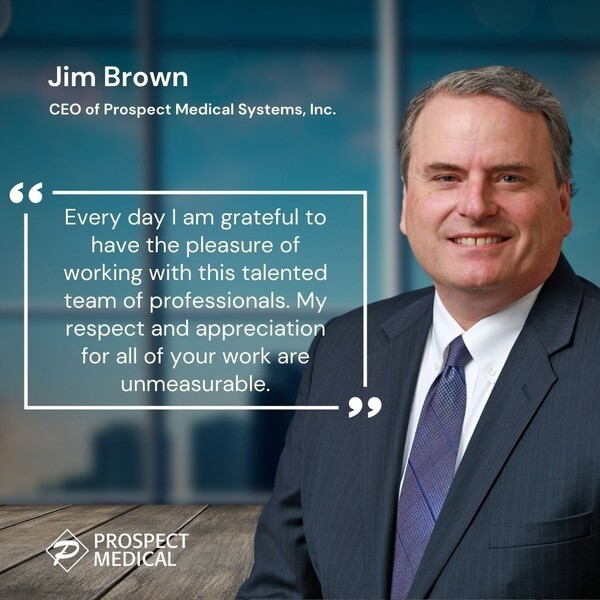 Our CEO, Jim Brown, takes time every week to welcome new hires either in person or virtually, depending on the format.  