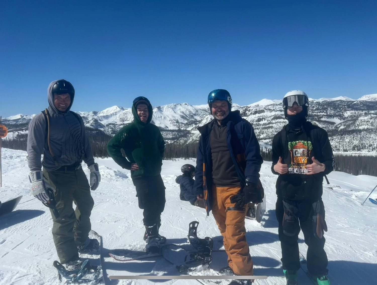 The Springs Resort Team outing at Wolf Creek Ski Area