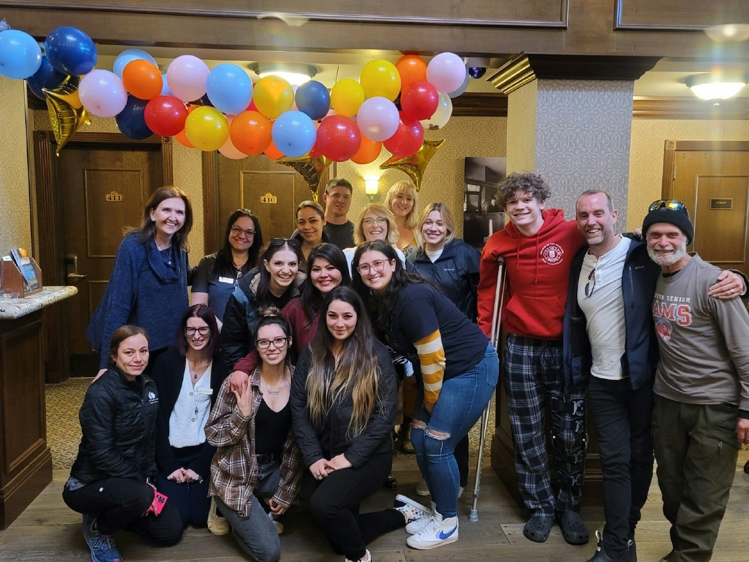 Birthday celebration in The Springs Resort Lodge