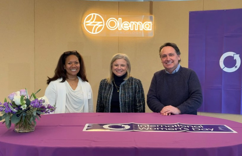 We take time to celebrate: Our CEO, Head of HR, and guest speaker honoring International Women's Day.