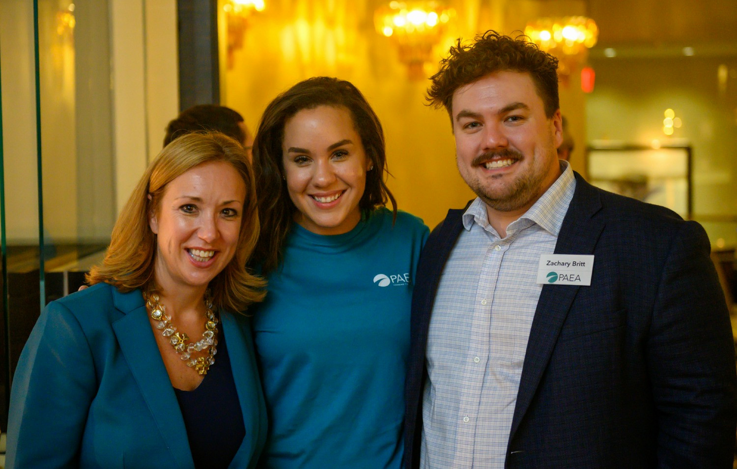 CEO, Sara Fletcher, CPO, Kendall Williams, and COO Zach Britt at our annual education forum