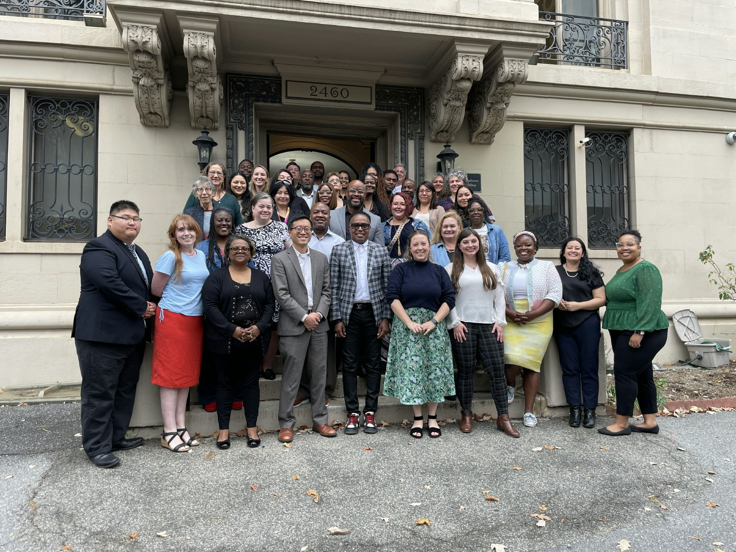 Council Group Photo at the Old Council Building in October 2024