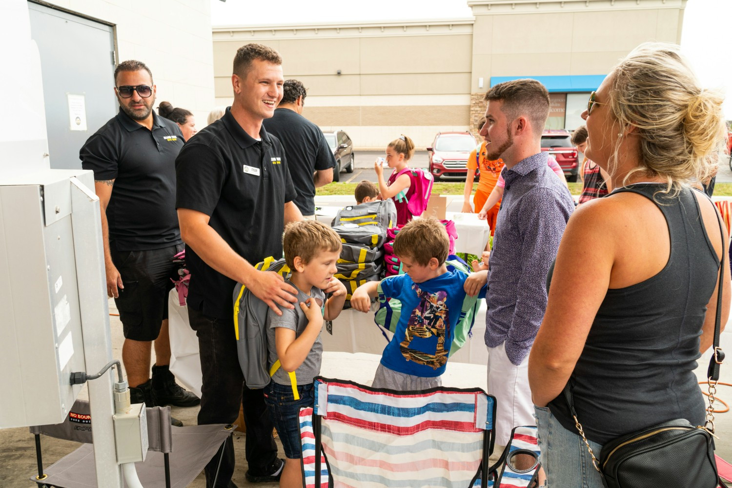 We organized a backpack giveaway at our Shelby Township location, reflecting our commitment to supporting our community.