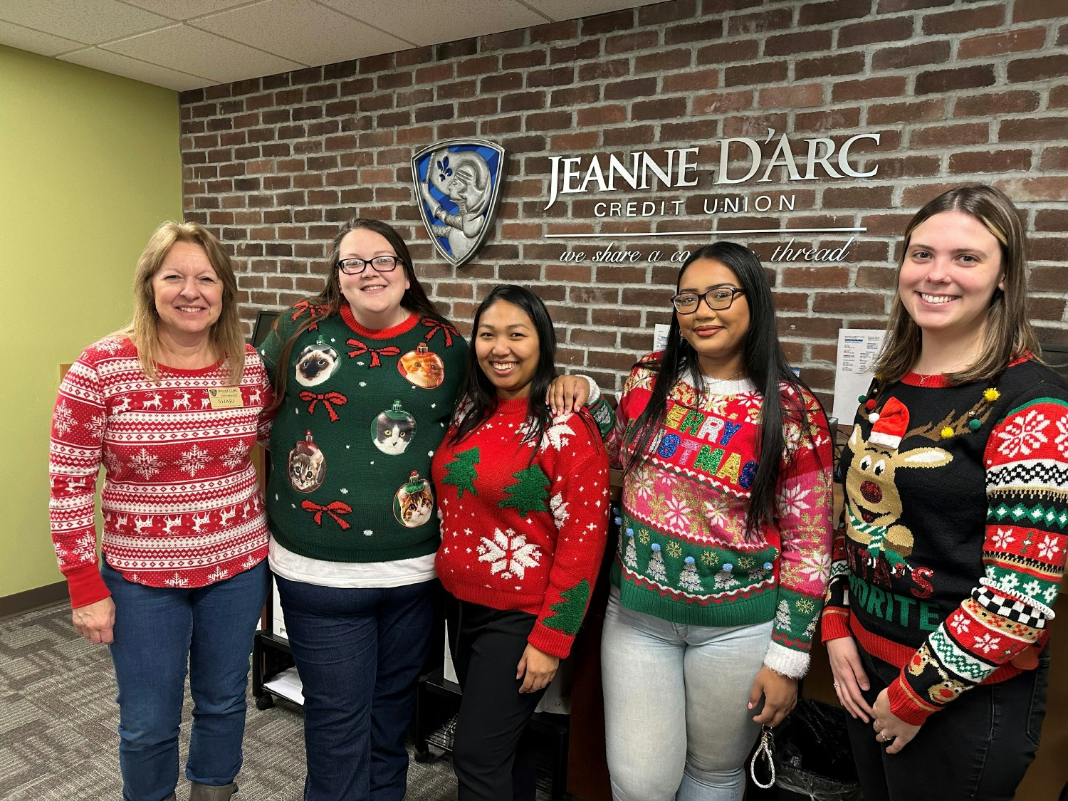 Festive sweater day!