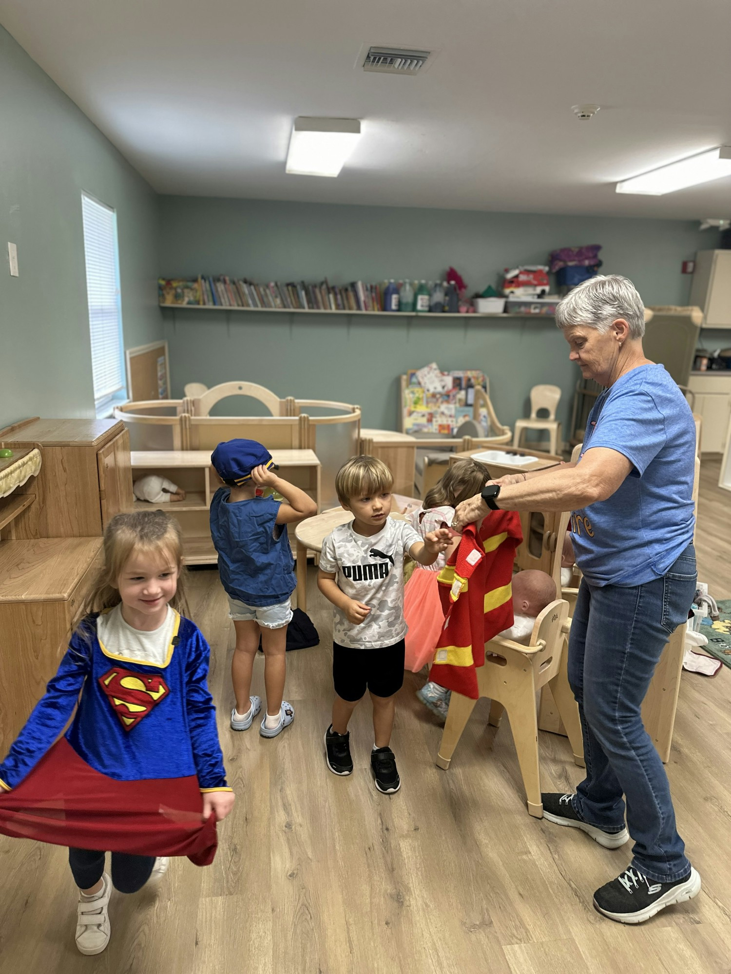 Superhero day: Unleashing imagination and confidence with capes and smiles!