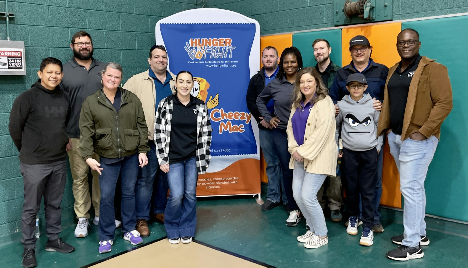 Our Employee Activities Committee volunteers with Columbia County's Hunger Fight initiative in our Lake City, FL office.