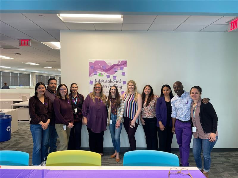 Our Women's Employee Resource Group, WIL, hosted an event for International Women's Day in our Austin, Texas office.