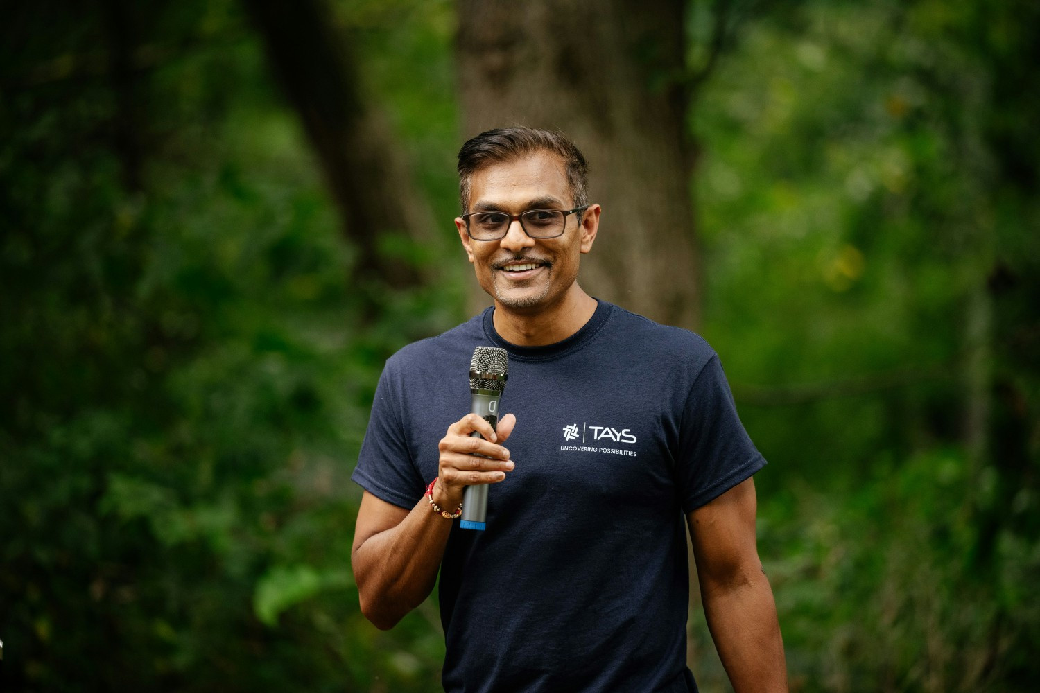 Tejash Patel, CEO at company picnic