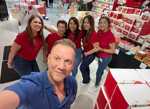 Clarins Field Team at the Sawgrass Mill Store in Florida, 2024