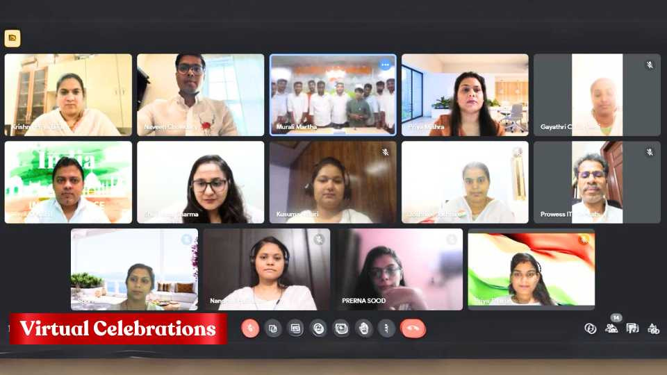 Connecting across continents!
A vibrant virtual get-together with our teams in US, India, UK, and Canada! #GlobalTeam