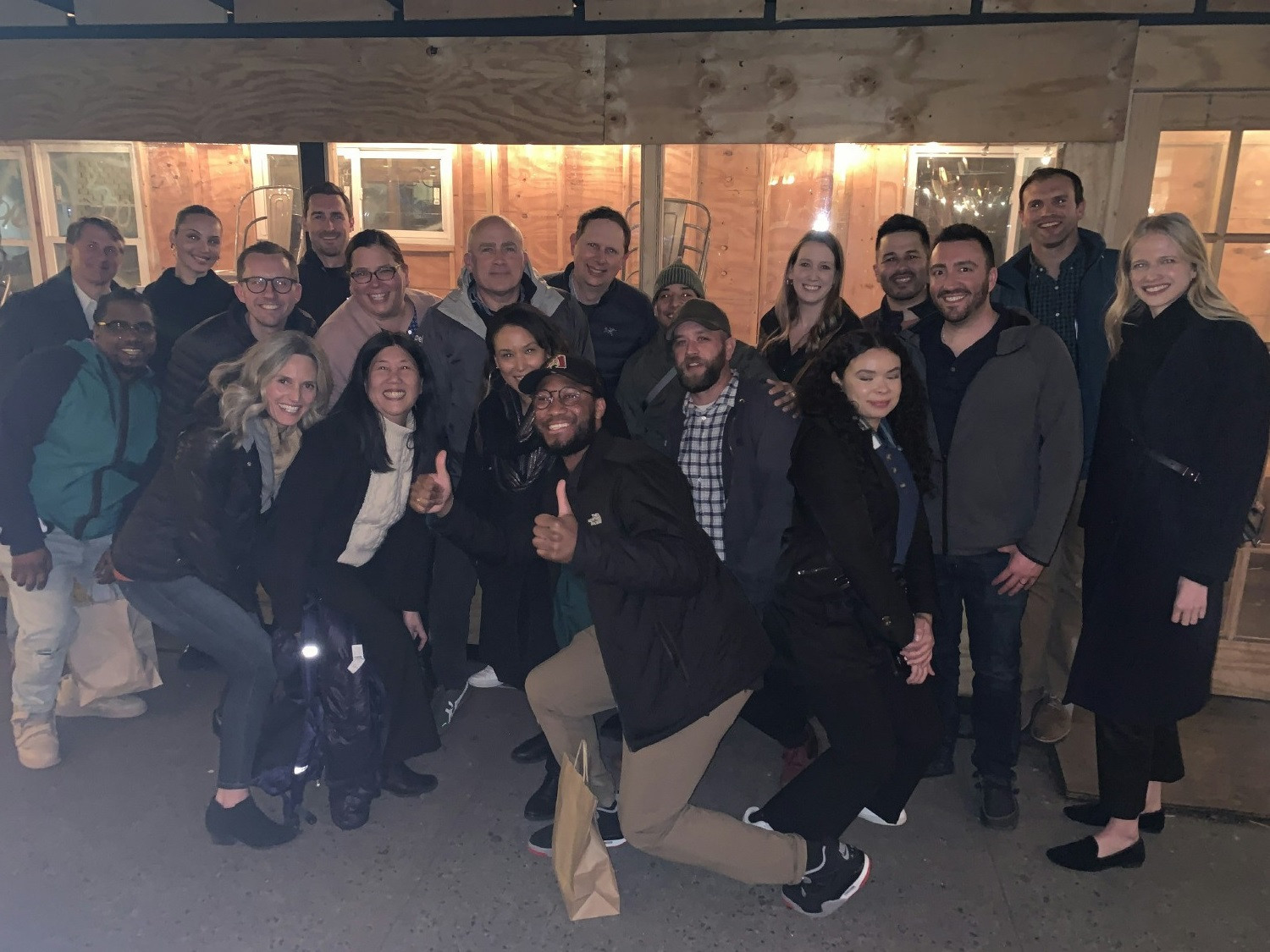 NYC team dinner. A fun way for our team to get together and connect out of the office