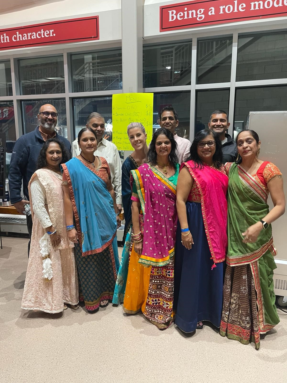 Our staff at a Cultural Celebration - Value :Respect& Integrity