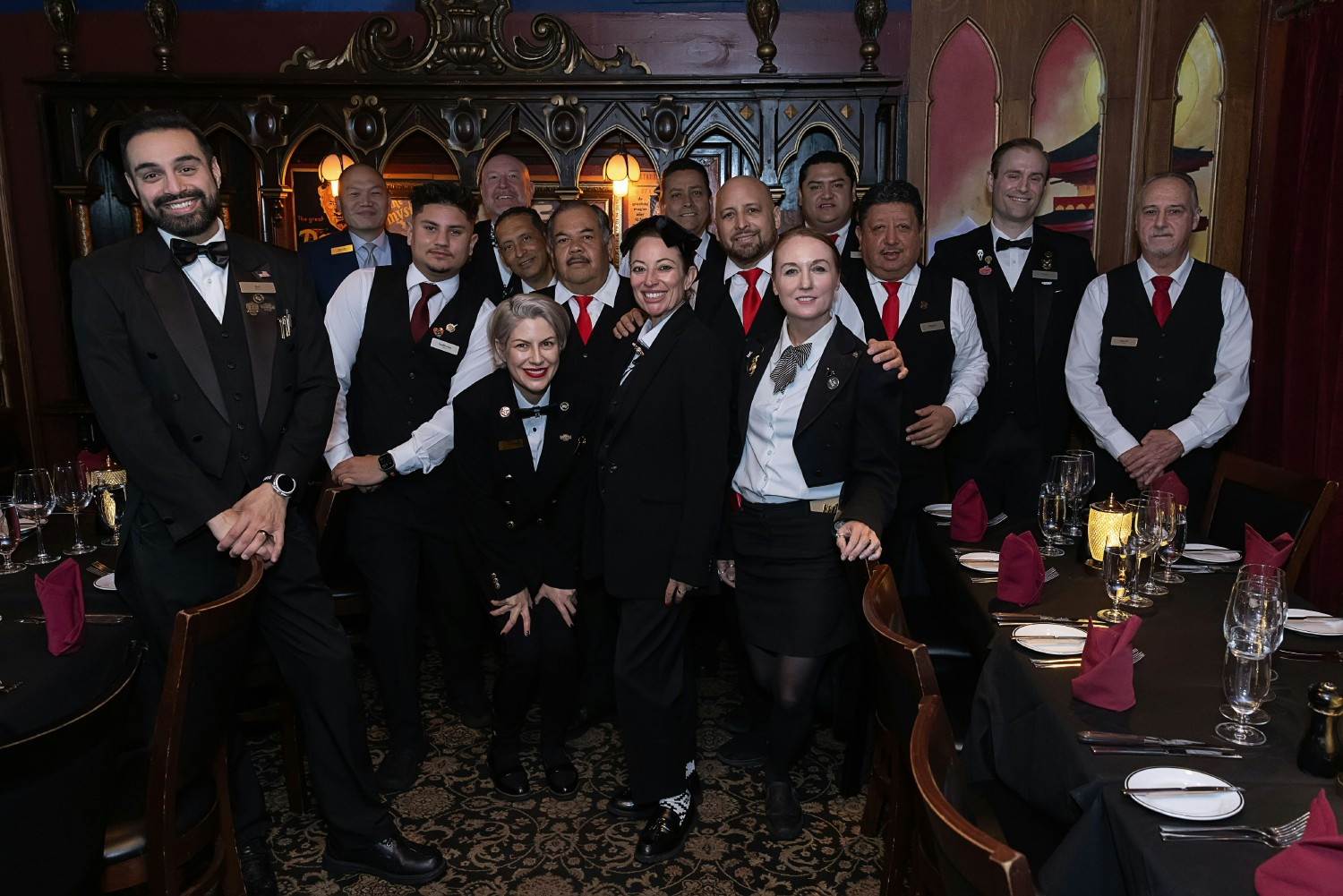 Our dining room team delivers magical experiences with teamwork, dedication, and exceptional service.