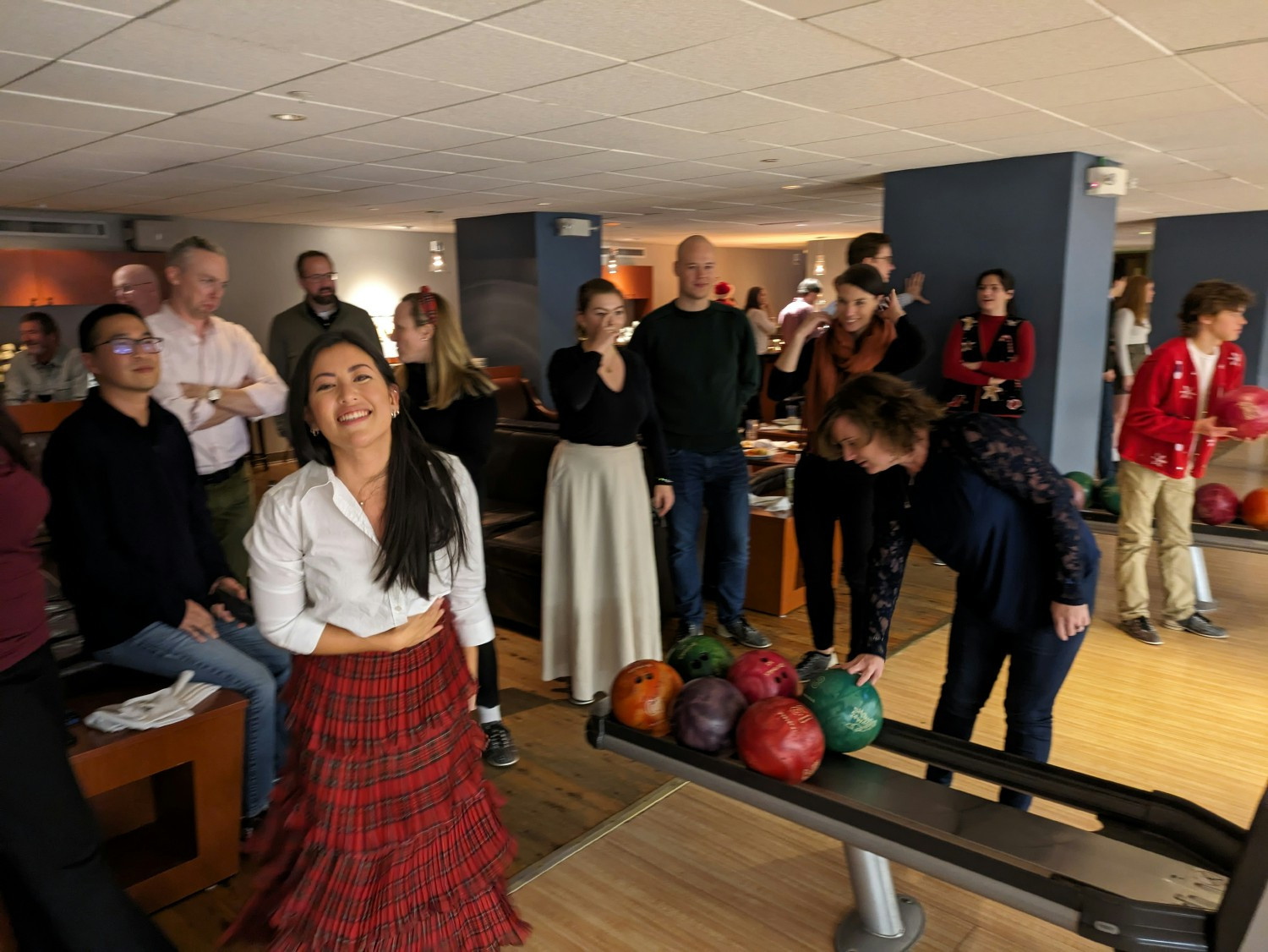 End of year party - bowling