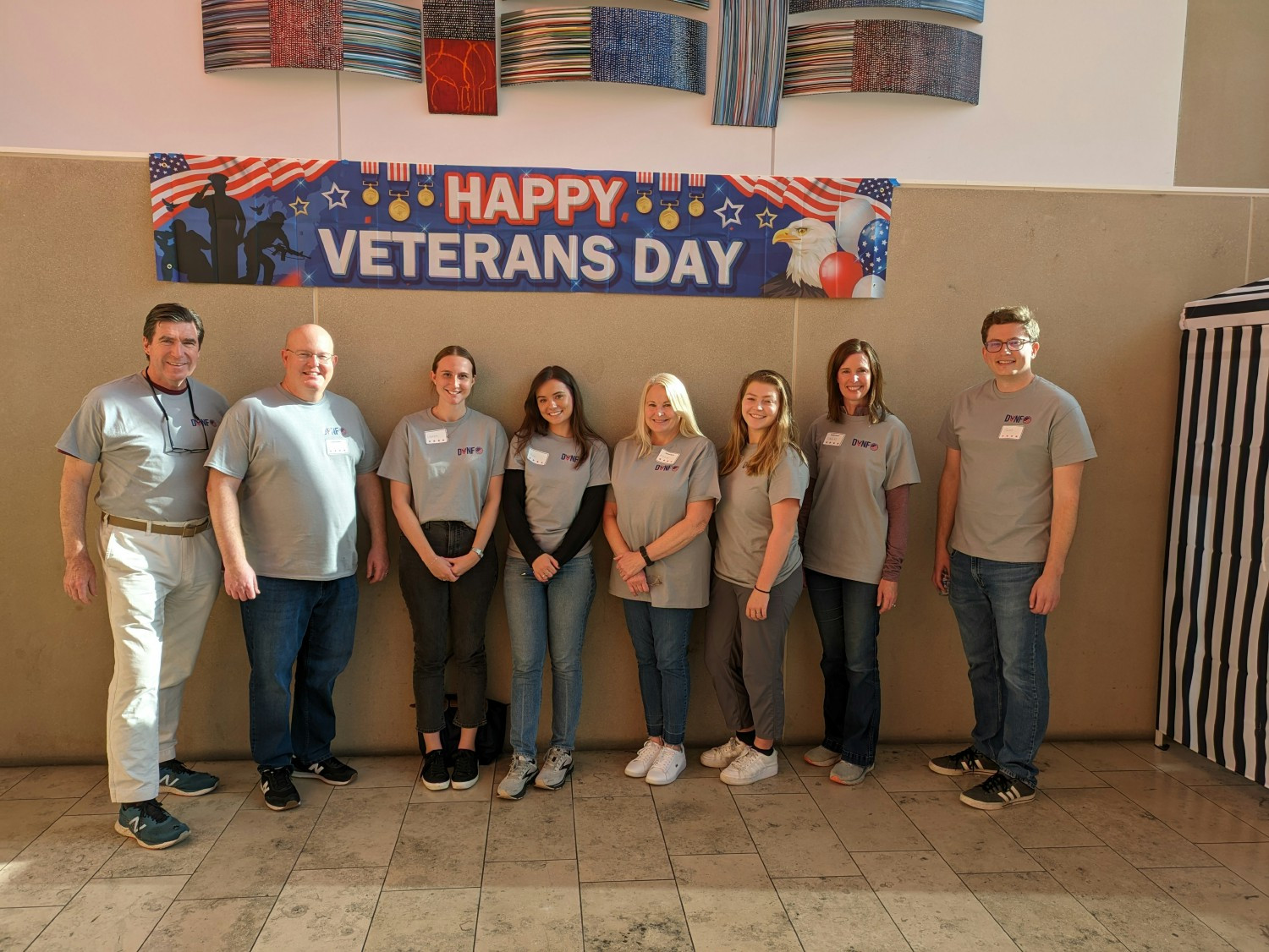 Volunteer event with Disabled National Veterans Foundation