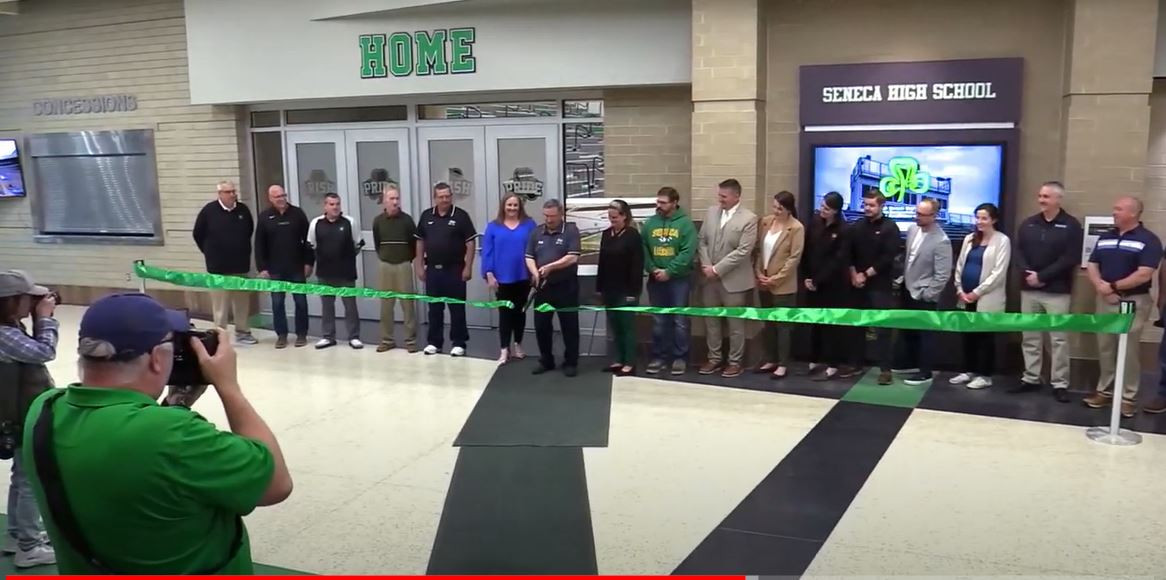 New Gymnasium Addition Ribbon Cutting Ceremony