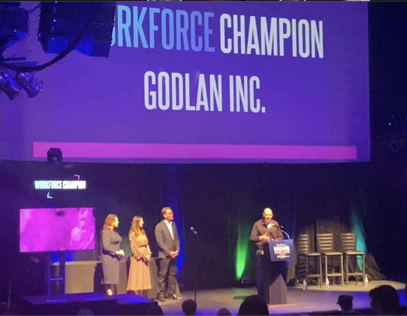 In 2023 for the 2nd time Godlan won the award for 