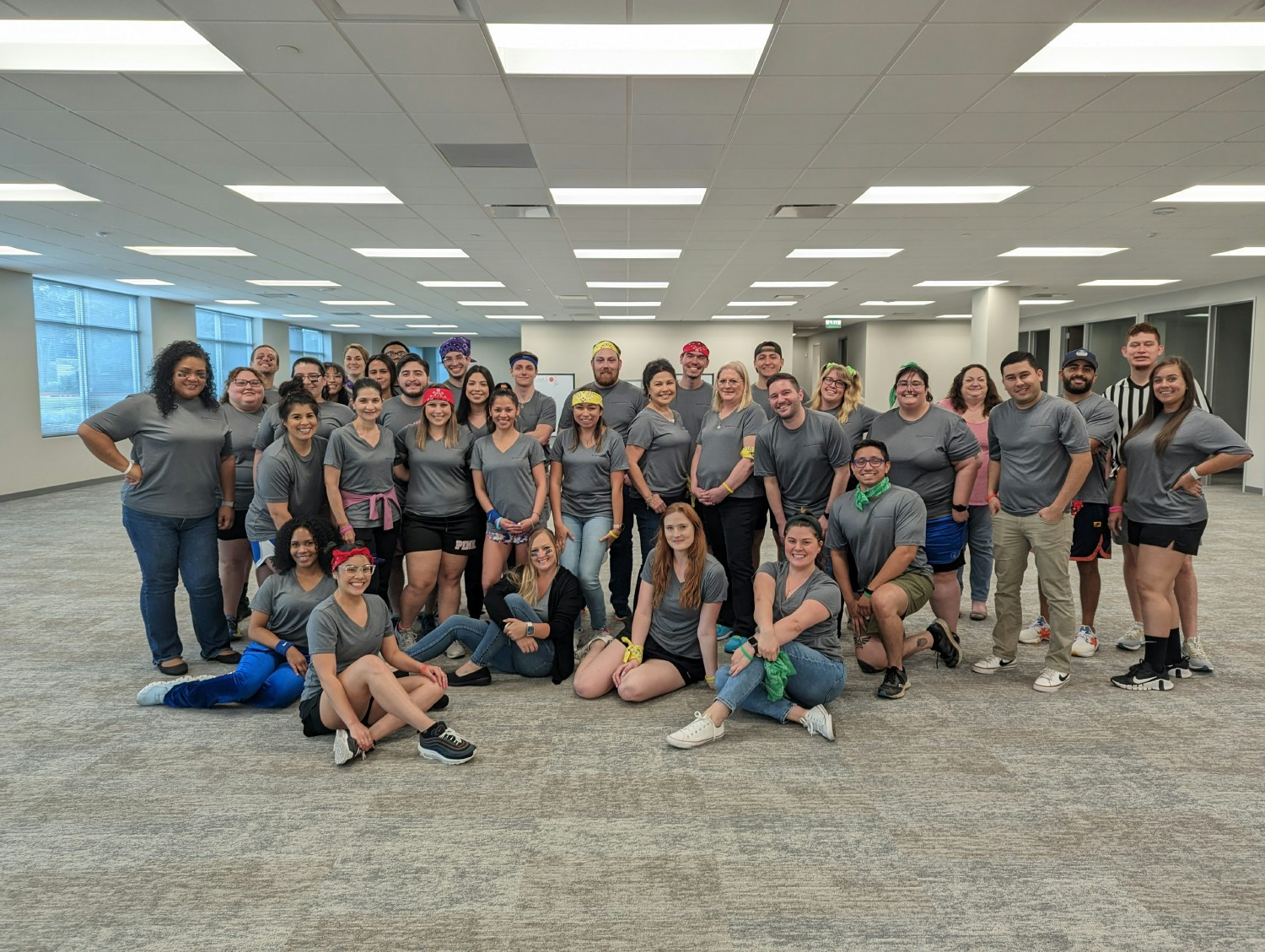 Our annual Office Olympics is a great way to stay connected and build camaraderie throughout the work place.