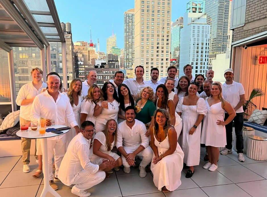 We took our energy to new heights at a rooftop party, celebrating together with great views, laughter, and good times!