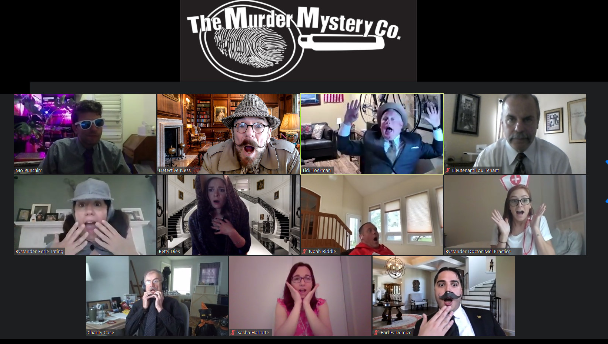 During COVID, we stayed connected with a virtual murder mystery, showcasing our creativity and teamwork!