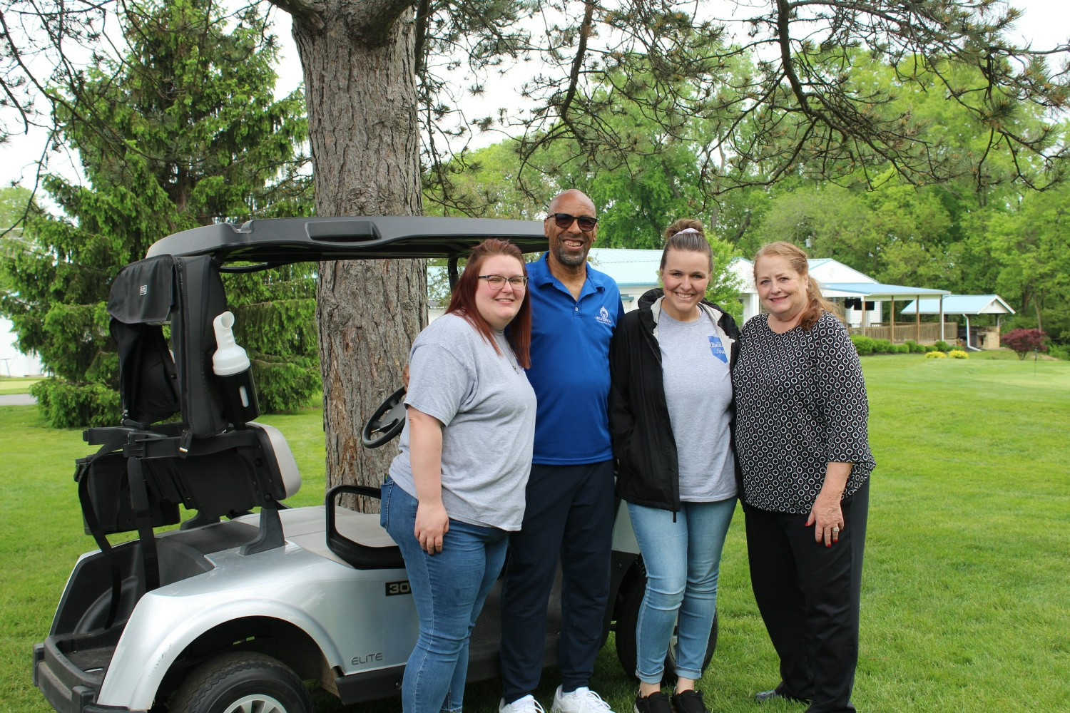 Abilities First staff volunteering at the organization's Annual Golf Classic.