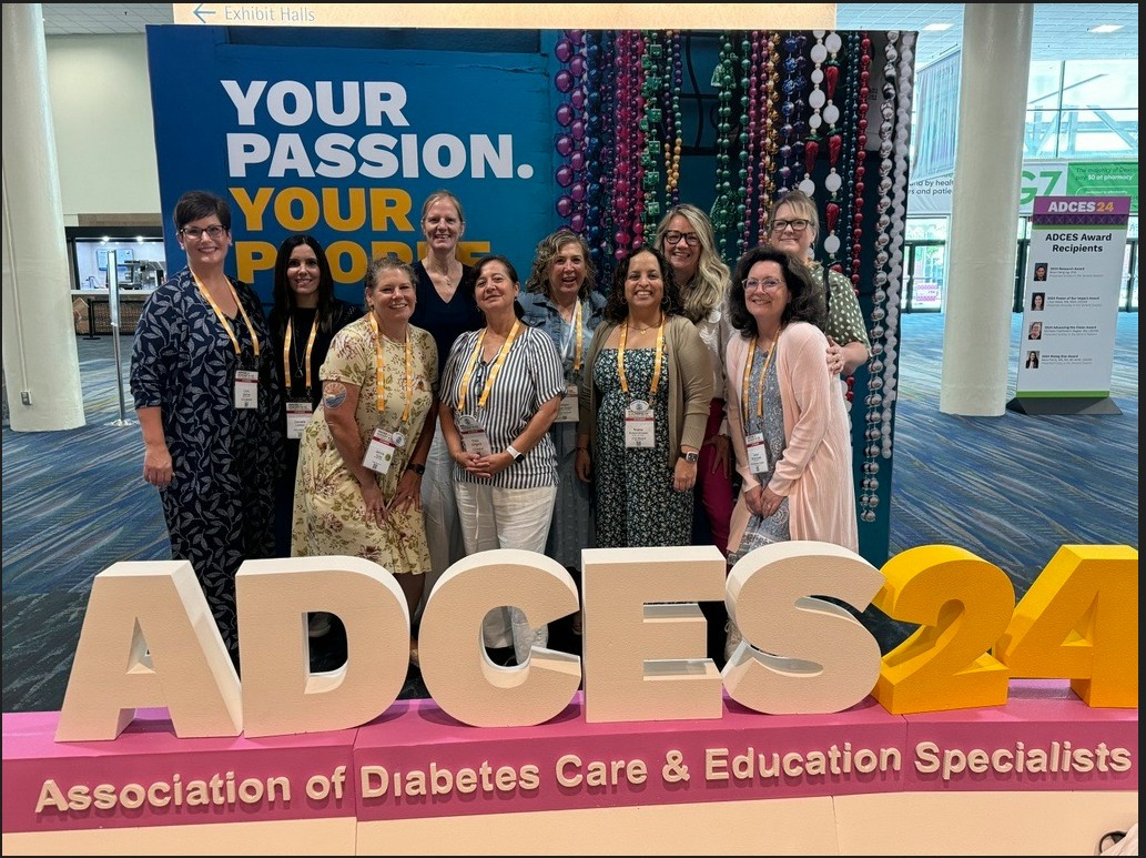 The CCS Clinical Team attend the Association of Diabetes Care & Education Specialists (ADCES) 2024 meeting