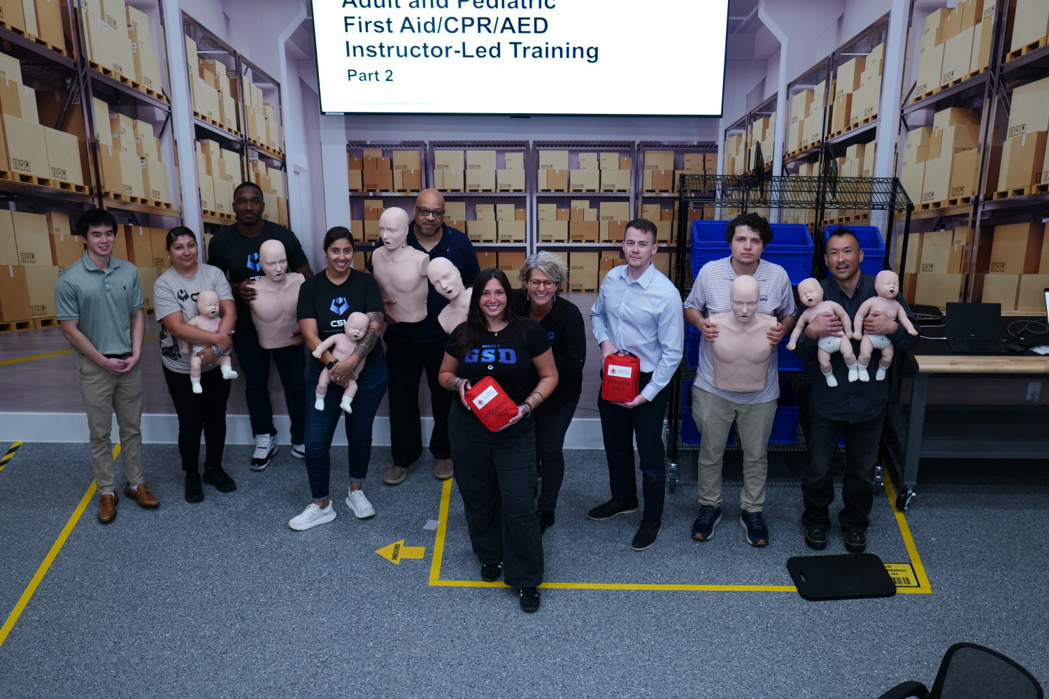 C5MI team members were recently CPR certified at our LWEC, demonstrating our commitment to maintaining a safe work place