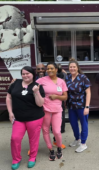 Food truck surprise for STAFF!