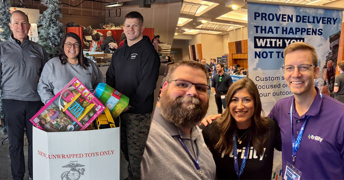 Trility participates in community and industry events, such as toy drives and developer conferences.
