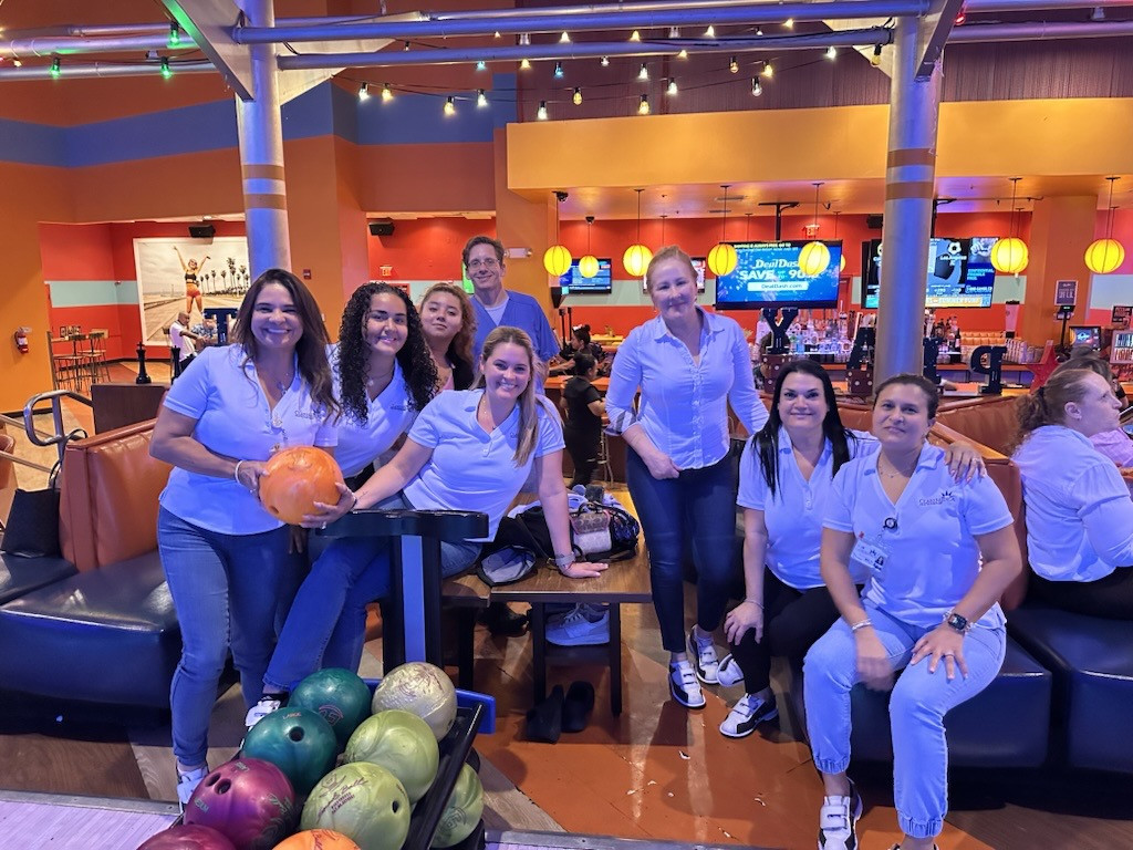 Striking up fun and teamwork at our bowling night! 🎳 #TeamBuilding #WorkAndPlay 